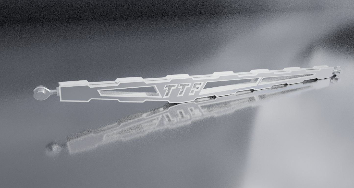 white standard ladder bar