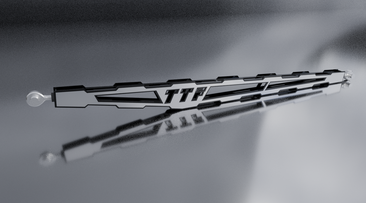 black standard ladder bar