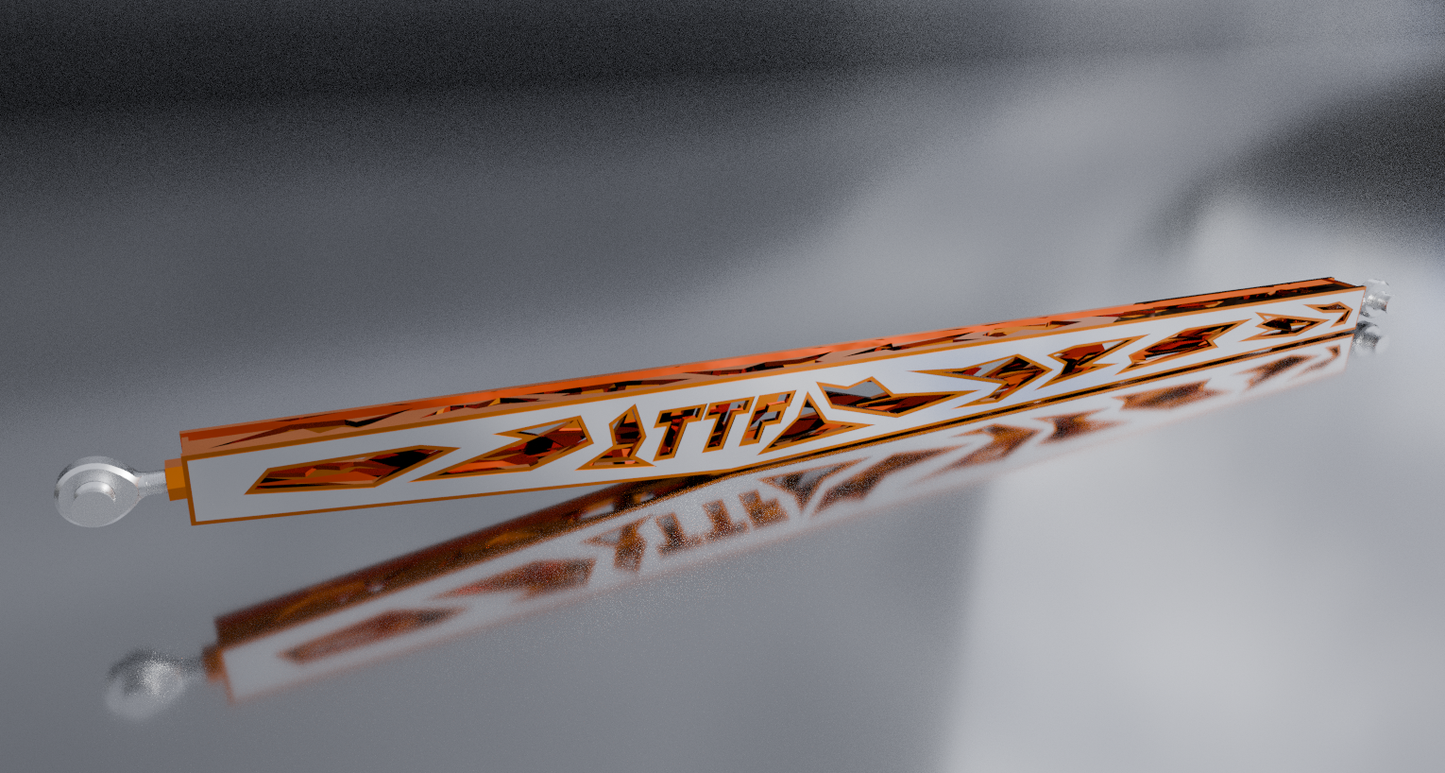 Illusion Orange sliced ladder bar