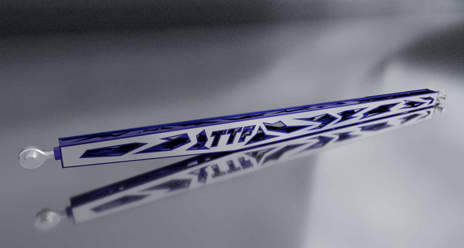 Illusion Purple sliced ladder bar