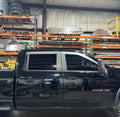 Metal Rain Guards Door to Door and In Channel