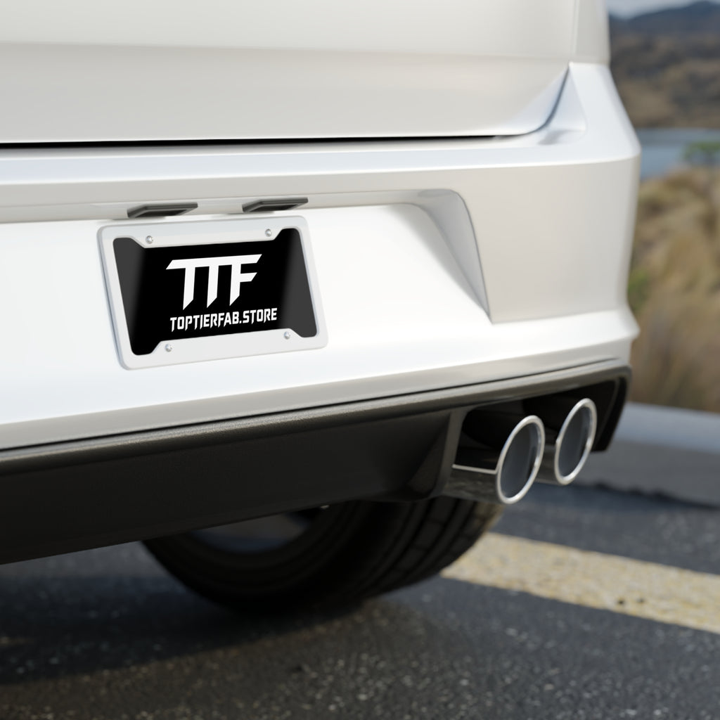 TTF License Plate