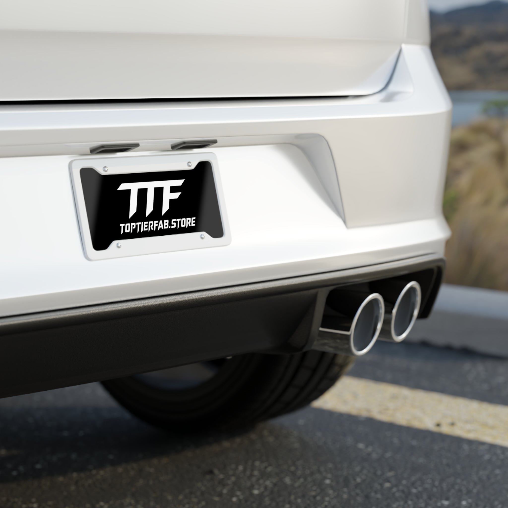 TTF License Plate